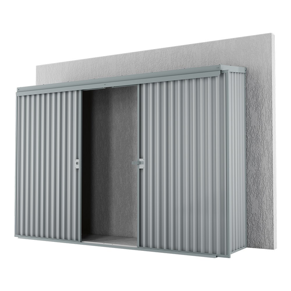 Handi-Locker Off-The-Wall Shed Zinc/Al