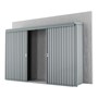 Handi-Locker Off-The-Wall Shed Zinc/Al