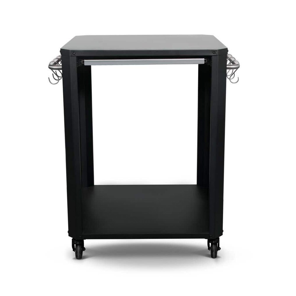 Cozze Stainless Steel Outdoor Table With Shelf