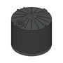 Round Poly Tank 13638L Armour Grey
