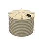 Squat Round Poly Tank 5000L Armour Grey