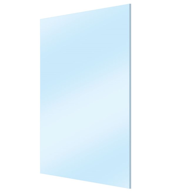 Lifestyle Frameless Glass Fence Panel 600 x 1200 x 12mm