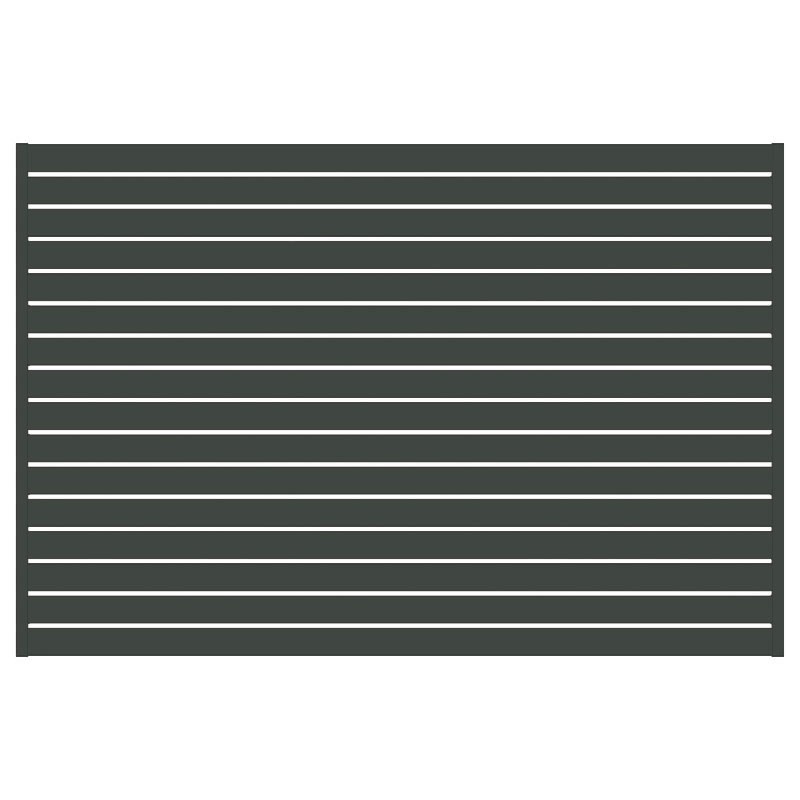 Quickscreen Aluminium Screen-In-A-Box Gun Metal Grey 2400 x 1200mm