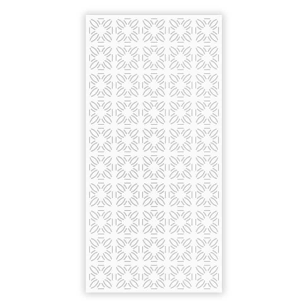Flo Breeze Off White Decorative Screen 1800x900mm