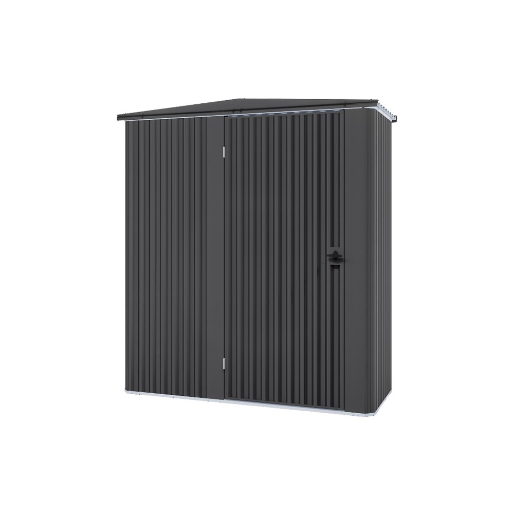 Handi-Mate Hinged Door Shed HM1 Gun Metal Grey