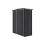 Handi-Mate Hinged Door Shed HM1 Gun Metal Grey