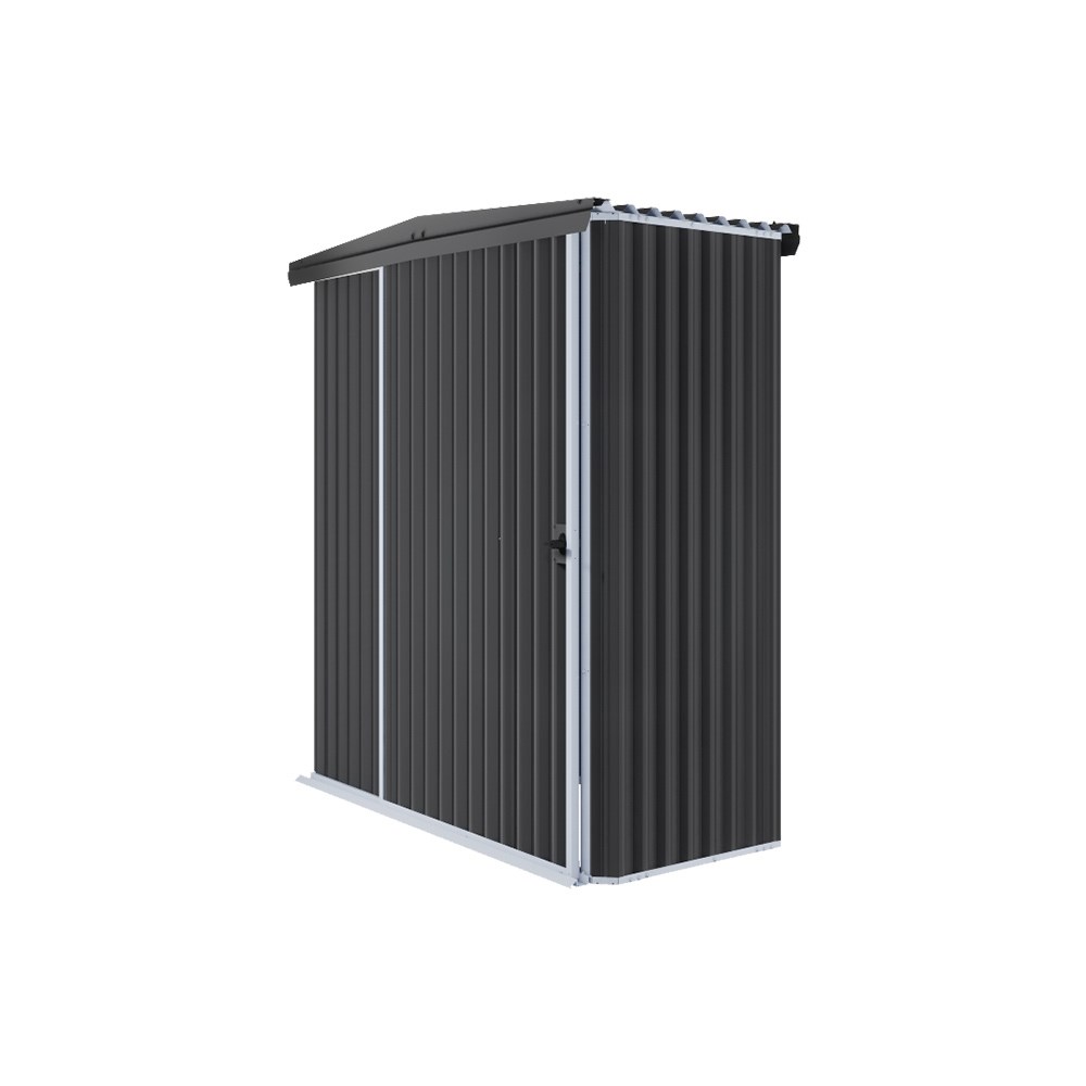 Handi-Mate Sliding Door Shed HM1 Gun Metal Grey